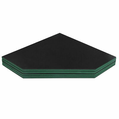 48" Green Octagon 8 Player Four Fold Folding Poker Table Top & Carrying Case