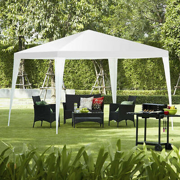 10'x10' Canopy Party Wedding Tent Heavy Duty Gazebo Pavilion Cater Event Outdoor