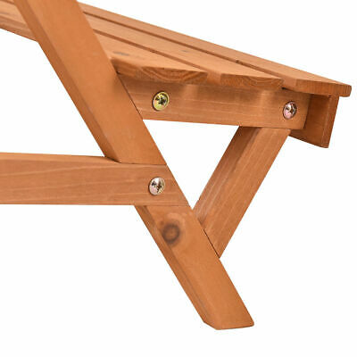 3 Tier Wood Plant Stand Flower Pot Display Rack Stand Holder Shelf Step Ladder