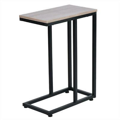 Hot Style Narrow Snack Couch End Table Stand Living Room Woodtop Sofa Side NEW