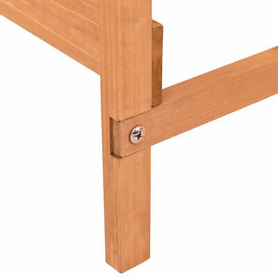 3 Tier Wood Plant Stand Flower Pot Display Rack Stand Holder Shelf Step Ladder