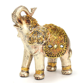 7 Pc Exotic Elephant Decoration