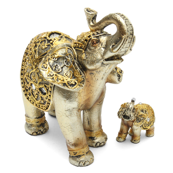 7 Pc Exotic Elephant Decoration