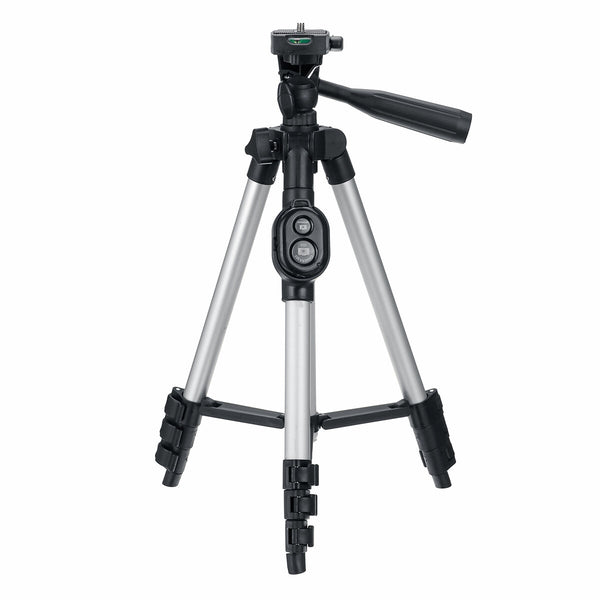 Portable Flexible Long Tripod Camera Stand bluetooth Remote Control with Phone Holder for Cell Phone