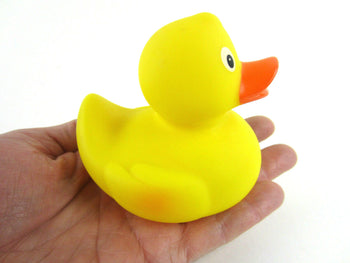 Classic RUBBER DUCKY Floating Bath Time Toy Ernie Duck Baby Tub Yellow Duckie