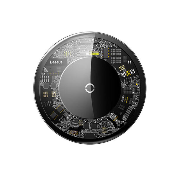 Baseus 10W Wireless Charger Fast Wireless Charging Pad For Qi-enabled Smart Phones For iPhone 11 SE 2020 For Samsung Galaxy S20 Huawei P40 Pro Xiaomi Mi 10